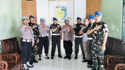 Perkuat Sinergitas, Sipropam Polres Sumenep Jalin Silaturahmi dengan Subdenpom