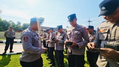 Bidpropam Polda Jatim Sidak ke Polres Blitar, Periksa Kedisiplinan dan Integritas Anggota