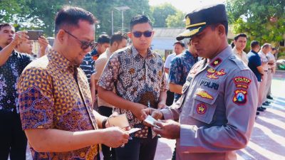Tim Gaktiblin Bidpropam Polda Jatim Mitigasi Cek Kelengkapan Personil Polres Sumenep