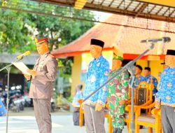 Semangat Persatuan Menggema di Upacara Sumpah Pemuda Kecamatan Krejengan 2025