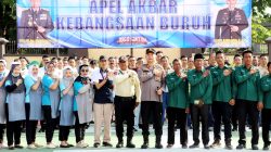 Sinergi Buruh dan Polri, Kapolres Sumenep Kobarkan Semangat Persatuan di Apel Akbar Kebangsaan
