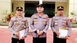 Kapolres Sumenep Beri Penghargaan kepada Kapolsek dan Satuan Berprestasi