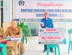 Dadaplangu Gembira, Kades Rokimun Salurkan BLT Dana Desa Tepat Waktu