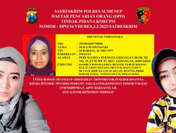 Setelah Bertahun-Tahun, Polres Sumenep Akhirnya Rilis DPO Maya Puspitasari dalam Kasus Bank Jatim–Bang Alief