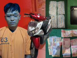 Polsek Ganding Tangkap Pelaku Pencurian Rp140 Juta, Akui Beraksi di Tiga Lokasi