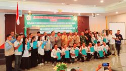 Bupati Blitar Serahkan SK, Barisan Relawan Nusantara Raya (BRNR) Perkuat Struktur Hingga Tingkat Kecamatan