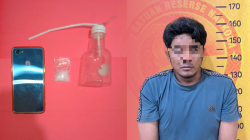 Satresnarkoba Polres Sumenep Ringkus Pengedar Sabu di Pamolokan