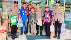 Kapolsek dan Camat Lenteng Temukan Nenek Sebatang Kara Saat Pemantauan Banjir, Bantuan Spontan Harukan Warga