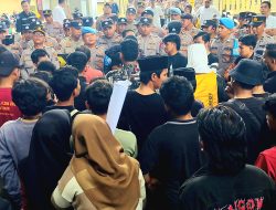 Demo di Polres Sumenep Iringi Penanganan Kasus Dugaan Pencabulan Anak