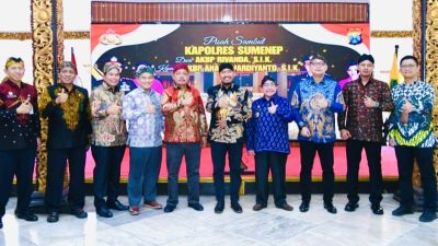 Bupati Sumenep Beri Penghormatan untuk Kapolres Lama, Sambut Kapolres Baru