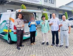 Satlantas Polres Probolinggo Turun ke Paiton Beri Edukasi Keselamatan Jalan