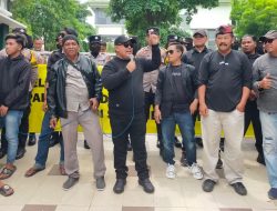 Yek Mus Pimpin Aksi Damai, Tegaskan Komitmen Jaga Kondusivitas Kabupaten Probolinggo