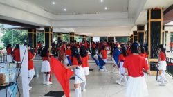 Karnaval Imlek Sekolah Kalam Kudus Ambon Semarakkan Lapangan Merdeka Ambon