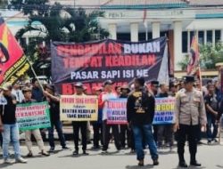 GPI Tolak Eksekusi Sengketa Tanah Jalan Mastrip Blitar