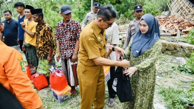 Angin Puting Beliung Terjang Pragaan, Pemkab Sumenep Bergerak Cepat