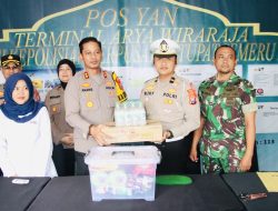 Kapolres Sumenep Pastikan Kesiapan Personel di Pos Lebaran