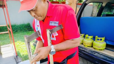 Oknum Karyawan SPBU Blitar Diduga Selewengkan LPG 3 Kg