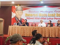 Guntur Wahono Perkuat Karakter Pemuda Blitar Lewat Nilai Pancasila