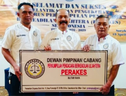 Sutrisno, S.H. Resmi Nahkodai PERAKES Blitar Raya, Siap Perkuat Advokasi Hukum untuk Masyarakat