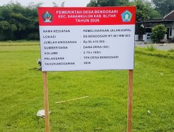 Tingkatkan Aksesibilitas, Pemdes Bendosari Rampungkan Pemeliharaan Jalan Aspal