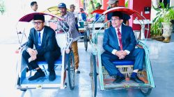 Aksi Unik Bupati & Wabup Sumenep, Berangkat Kerja Naik Becak 7 afa3e014 0ac1 4fd9 a1e1 01f536f8731d