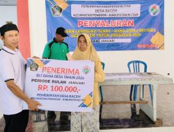 40 Warga Bacem Terima BLT Dana Desa Januari–Maret 2026