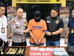 Tiga Kali Bobol Kamar Korban, Pelaku Pencurian di Lenteng Akhirnya Dibekuk Polisi