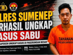 Sabu 3,35 Gram Disita Polisi di Sapeken, Seorang Pria Diamankan