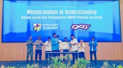 DRT The Big Family dan KNPI Sumenep Teken MoU untuk Pengembangan UMKM Pemuda