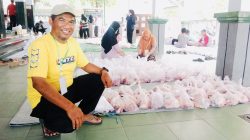 Masjid Besar Darussalam Kanigoro Salurkan Daging Qurban ke 11 RT, Sediakan 830 Kupon